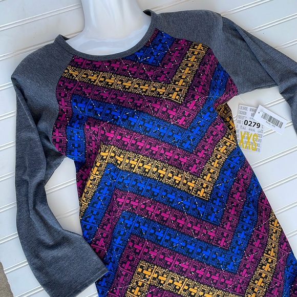 LLR - Abstract Printed Randy Top-#0279 - Picture 9 of 12